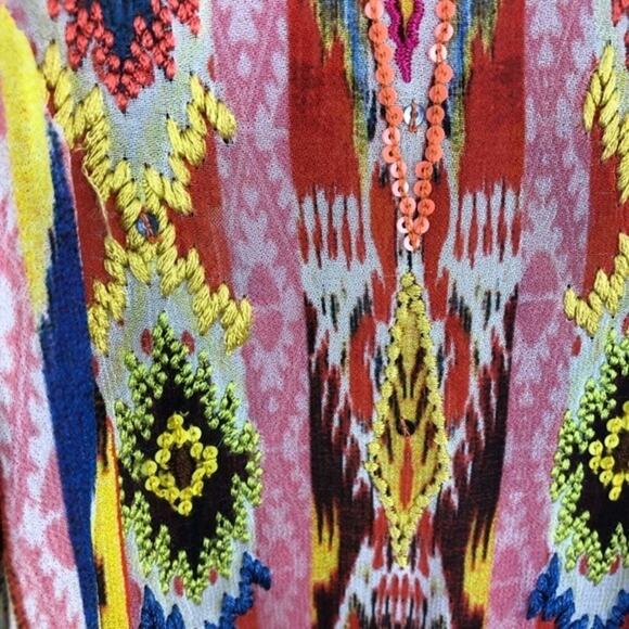 Anthropologie Tanvi Kedia Shivali Dolman Top Size Medium - Picture 5 of 8